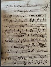 Antichi manoscritti musicali usato  Genova