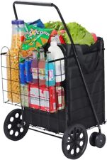 folding metal grocery cart for sale  Roselle