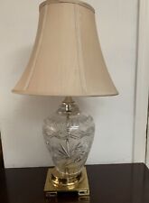 Crystal lamp heavy for sale  Bellevue