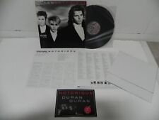Duran Duran - Notorious JAPÃO Vinil LP com Inserção + Pôster + Adesivo comprar usado  Enviando para Brazil