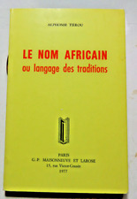 Linguistique nom africain d'occasion  Abondant