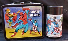 Lancheira e garrafa térmica vintage SUPER HEROES - MCU Spider-Man (1976) C-8.0 Incrível!, usado comprar usado  Enviando para Brazil