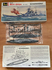 Revell Scharnhorst mini-series, old and rare 1:1200 for sale  BRENTWOOD