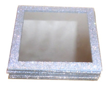 Silver sparkle mirror for sale  Dallas