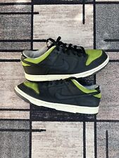 Tamanho 9.5 - Nike Dunk Low Pro KERMIT THE FROG verde nevoeiro meia-noite branco 624044 003 comprar usado  Enviando para Brazil