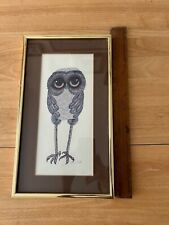 Beatiful owl painting for sale  OLDBURY