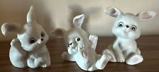 Homco white bunny for sale  Omaha