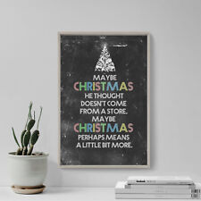 Christmas poster photo for sale  UK