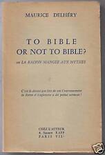 Bible not bible d'occasion  Le Havre-