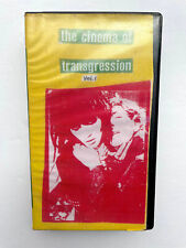 RARO: O Cinema da Transgressão Vol 1. Nick Zedd, Richard Kern, VHS 1986, usado comprar usado  Enviando para Brazil