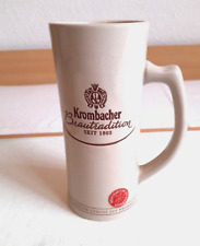 Bierkrug keramik krombacher gebraucht kaufen  Leinfelden-Echterdingen