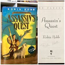 *Assinado* Assassin’s Quest - Robin Hobb (1ª edição 1ª impressão HC) Bantam, 1997, usado comprar usado  Enviando para Brazil