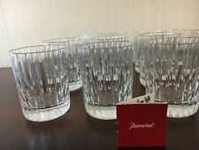 2 Glasses Whisky Model Harmony Crystal Baccarat H:10.5 (Price per Unit) for sale  Shipping to South Africa