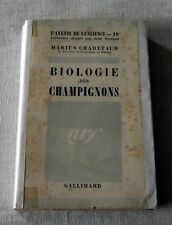 Livre biologie champignons d'occasion  Aurillac