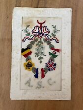 Regimental silk embroidered for sale  LLANFAIRFECHAN