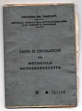 Mx06 carta circolazione usato  Trieste