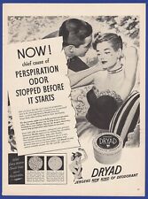 Desodorante feminino vintage 1948 DRYAD Jergens produtos de higiene pessoal década de 1920 anúncio impresso comprar usado  Enviando para Brazil