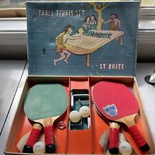 St Brite Vintage Japan Table Tennis Set Ping Pong Game for sale  Shipping to South Africa