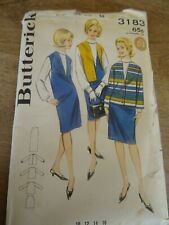 3183 patron butterick d'occasion  France