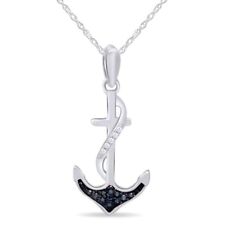 Anchor pendant necklace for sale  Houston