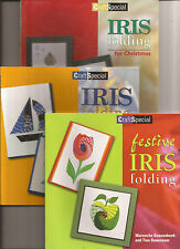 Iris folding papers for sale  BRAINTREE