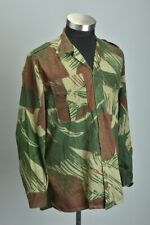 Camisa uniforme de combate de camuflaje Rhodesian con pincel. Era de la guerra de Bush de la década de 1970. VTM, usado segunda mano  Embacar hacia Argentina