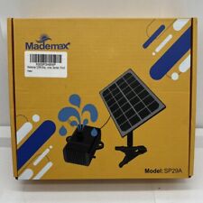 Mademax 3.5w solar for sale  Barbourville