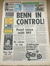 Motor cycle news for sale  COLCHESTER