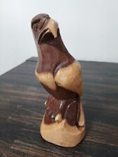 Used, Hand carved wooden Eagle 9 inches tall. for sale  Shipping to South Africa