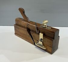 VINTAGE BEECH & BOXWOOD MOVING FILLISTER SKEWED CUTTER REBATE PLANE, used for sale  Shipping to South Africa