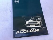 Genuine triumph acclaim for sale  NEWPORT