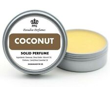 Coconut Natural Solid Perfume by Paradise Perfumes Fragrance Balm 15ml comprar usado  Enviando para Brazil