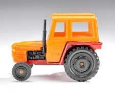 Vintage Corgi Jr's Zetor 5511 ciągnik pomarańczowy z kabiną wyprodukowany w Wielkiej Brytanii na sprzedaż  Wysyłka do Poland