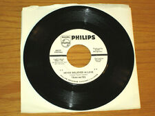 PROMO DOO WOP GROUP 45 RPM - COMPAÑEROS DE EQUIPO - PHILIPS 40029 "NEVER BELIEVE IN LOVE" segunda mano  Embacar hacia Argentina