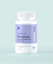 Complexo de menopausa Bettervits com raiz de maca e cardo mariano - 60 cápsulas - BBE 25 de agosto, usado comprar usado  Enviando para Brazil