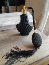 vintage perfume bottle black for sale  KIDLINGTON