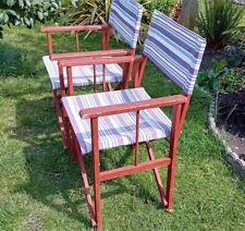 Directors chairs wood for sale  RETFORD