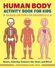 Libro de actividades del cuerpo humano para niños: diversión práctica para grados K segunda mano  Embacar hacia Argentina
