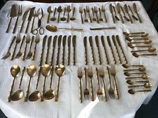 Piece bronze cutlery for sale  GILLINGHAM