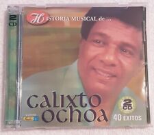 Calixto Ochoa, 2cds,Historia Musical de 40 exitos.cumbia,charanga,Porro, corredor comprar usado  Enviando para Brazil
