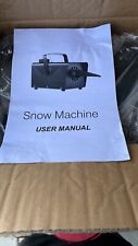 Snow machine wedding for sale  Shipping to Ireland