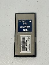 Tarjeta de memoria Sony SxS Pro+ Express 128G (SBP-128B) segunda mano  Embacar hacia Argentina