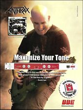 Anthrax Scott Ian 2006 BBE 482i Sonic Maximizer Effects Procesador impresión de anuncios segunda mano  Embacar hacia Mexico