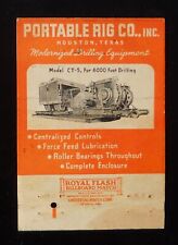 1930s portable rig for sale  Reading