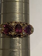 antique amethyst ring for sale  GLASGOW