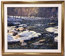 ROD WEAGANT 20th c. American Landscape Oil Painting TWISP RIVER WASHINGTON STATE for sale  Shipping to South Africa