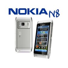 TELEFONO CELLULARE TOUCHSCREEN NOKIA N8 SILVER 3,5" 3G WIFI HDMI CARL ZEISS. usato  Italia