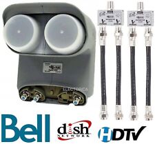 TWIN DPP BELL TV LNB + 2 SEPARATOR - Satellite Dish PRO DP PLUS HD-Dish Network, used for sale  Shipping to South Africa