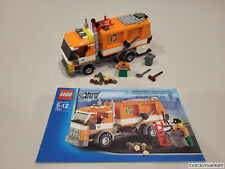 Camión de reciclaje basura Lego City 7991 100% completo con instrucciones retirado segunda mano  Embacar hacia Argentina