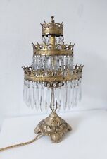 Lámpara de mesa de mesa estilo imperio estilo latón francés vintage segunda mano  Embacar hacia Argentina